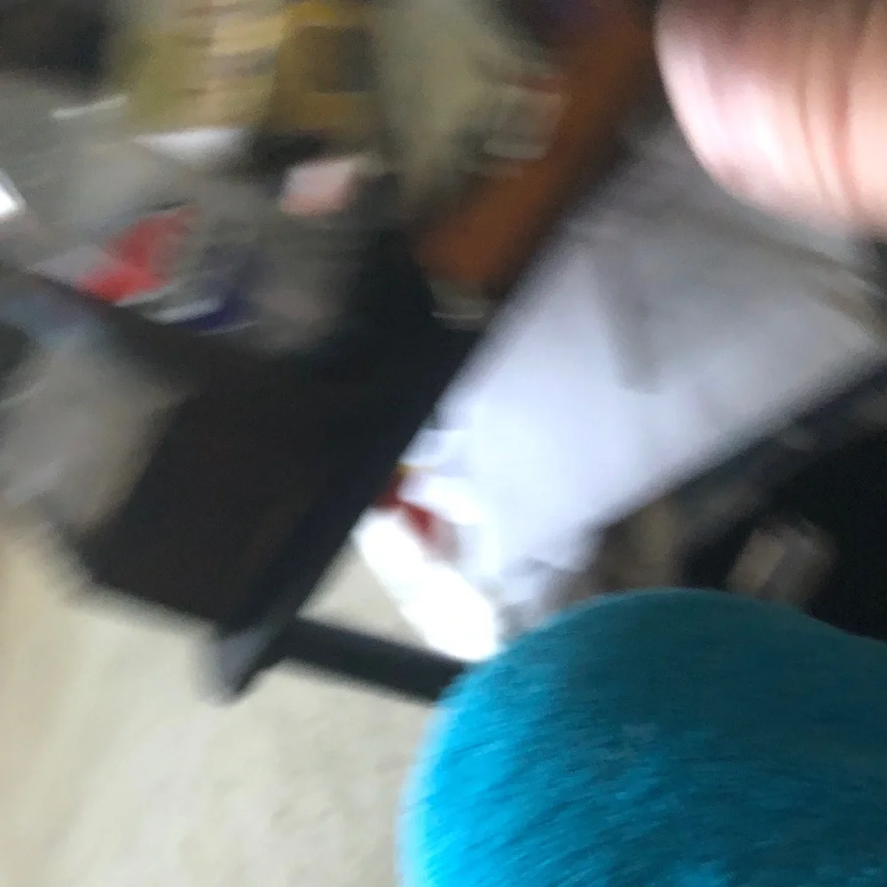 Bright Turquoise Beach Towel